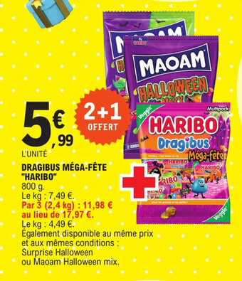 DRAGIBUS MÉGA-FÊTE "HARIBO"