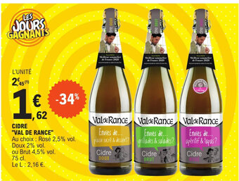 E.Leclerc CIDRE "VAL DE RANCE" offre