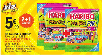 E.Leclerc PIK HALLOWEEN "HARIBO" offre