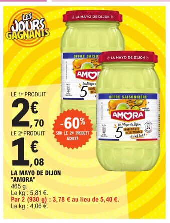 LA MAYO DE DIJON "AMORA"