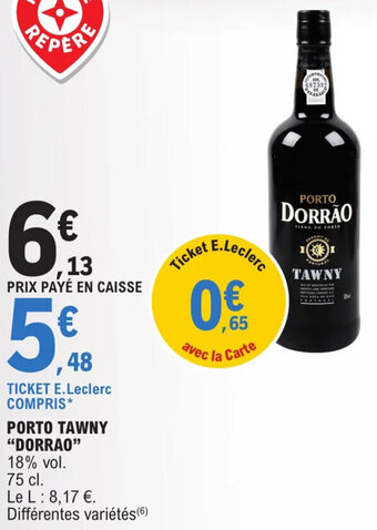 E.Leclerc PORTO TAWNY "DORRAO" offre