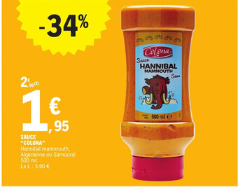 E.Leclerc SAUCE "COLONA" offre