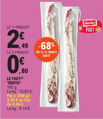E.Leclerc LE FUET (4) "HERTA" offre
