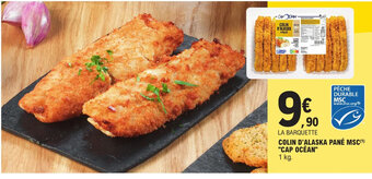 E.Leclerc COLIN D'ALASKA PANÉ MSC(¹) "CAP OCÉAN" offre