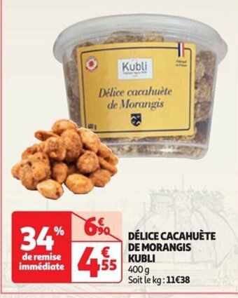 DÉLICE CACAHUÈTE DE MORANGIS KUBLI