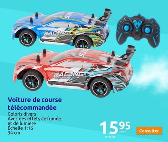 Action Voiture de course télécommandée offre