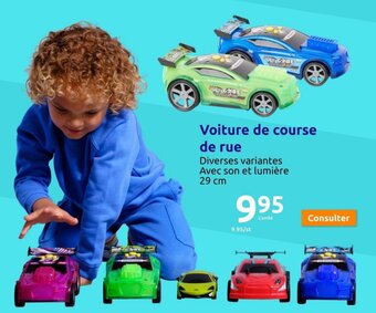 Action Voiture de course de rue offre