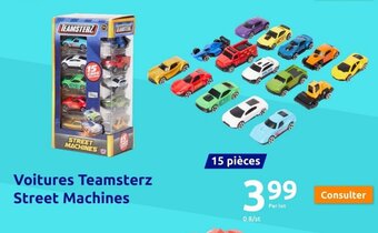 Action Voitures Teamsterz Street Machines offre