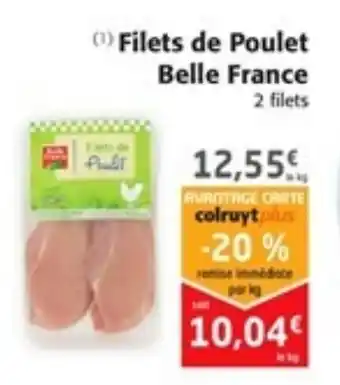 Colruyt Filets de Polet Belle France offre