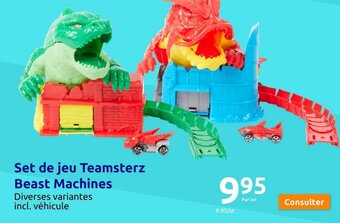 Action Set de jeu Teamsterz Beast Machines offre