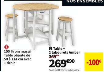 Conforama Ensemble cuisine amber offre