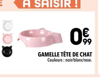 Supeco Gamelle tête de chat offre