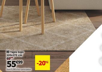 Conforama Tapis gips offre
