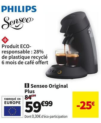 Conforama Philips senseo original plus csa210/25 offre