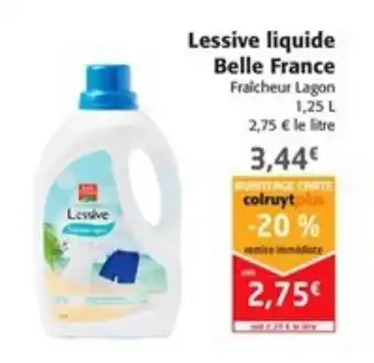 Colruyt Lessive liquide Belle France offre
