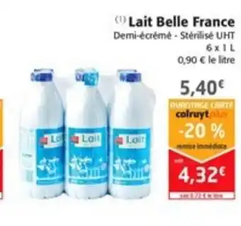 Colruyt Lait Belle France offre