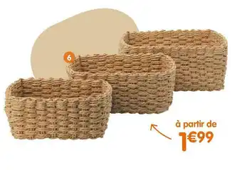 b&m Panier tressé offre
