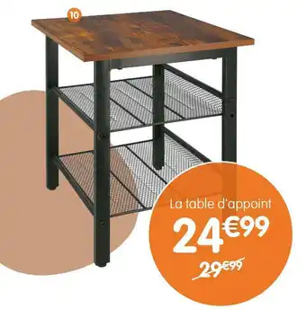 b&m Table d’appoint COBERG offre