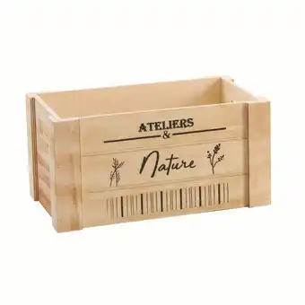 Stokomani LA CAGETTE EN BOIS offre