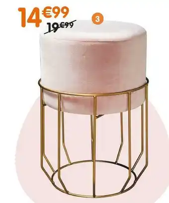 b&m Pouf offre