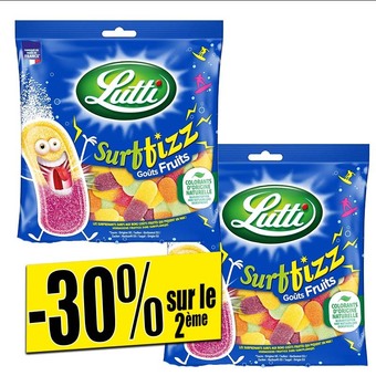 Langue de chat acidulés goûts fruits