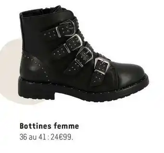 b&m Bottines femme offre