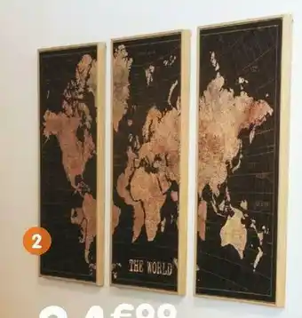 Cadre image triptyque