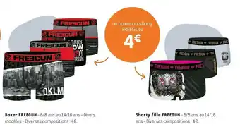 b&m Boxer ou Shorty fille offre