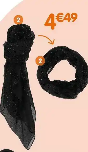 Foulard strass