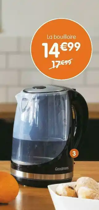 b&m La bouilloire offre