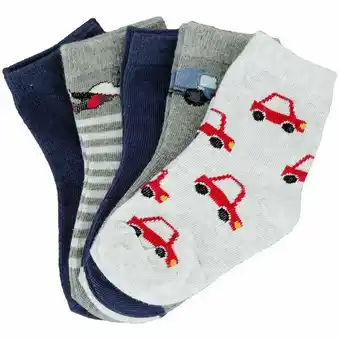 Stokomani 5 paires de chaussettes bleues offre