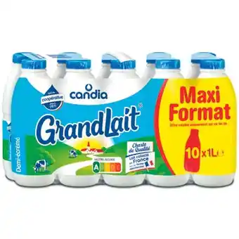 Auchan GRANDLAIT DEMI-ÉCRÉMÉ offre