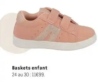 b&m Baskets enfant offre