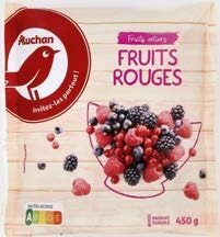 Auchan MELANGE DE FRUITS ROUGES SURGELÉ offre