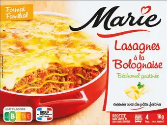 Auchan LASAGNES A LA BOLOGNAISE SURGELÉES offre