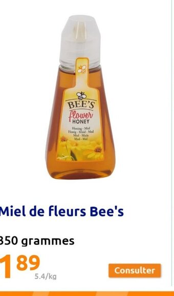 Action Miel de fleurs Bee's offre