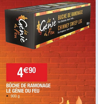 BÜCHE DE RAMONAGE LE GÉNIE DU FEU
