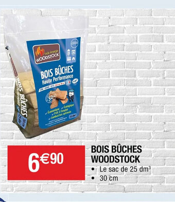 Cora x Carrefour BOIS BÛCHES WOODSTOCK offre