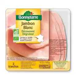 L'Eau Vive Jambon cuit 3 tranches offre