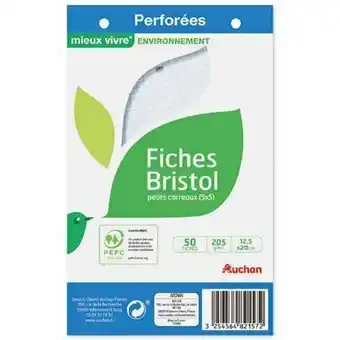 Auchan FICHES BRISTOL offre