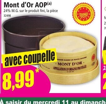 Norma Mont d'Or AOP offre