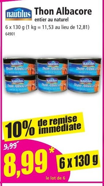 Norma Thon Albacore offre