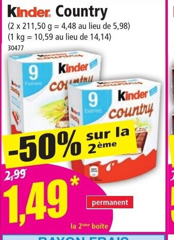 Norma Kinder. Country offre