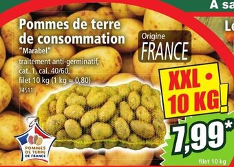 Norma Pommes de terre de consommation offre