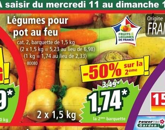 Légumes pour pot au feu