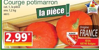 Courge potimarron