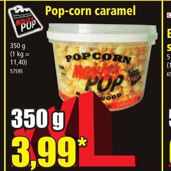 Norma Pop-corn caramel offre