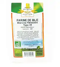 L'Eau Vive Farine de blé pâtissière T45 offre