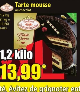 Norma Tarte mousse offre