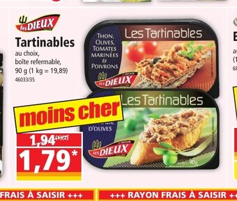 Tartinables
